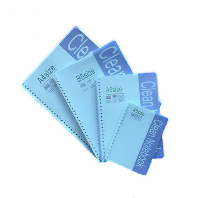 A5 Cleanroom Notebook - Lint-Free, 50 Pages, PVC Spiral Bound, Custom Logo Printing (Industrial Use)