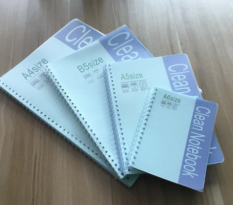 ESD Reading A5 Cleanroom Accessories 50 Sheets PVC Cover Spiral Notepads