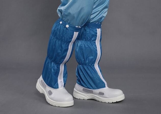 DLX PU Cleanroom Accessories , 10E7-10E9 Anti Static Safety Shoes
