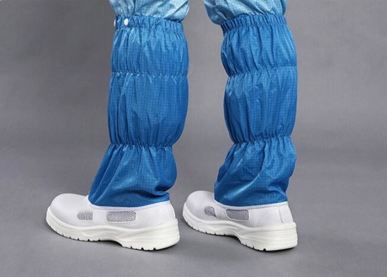 DLX PU Cleanroom Accessories , 10E7-10E9 Anti Static Safety Shoes
