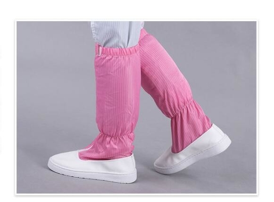 SPU Leather Sole cleanroom safety shoes Dust Free For Working