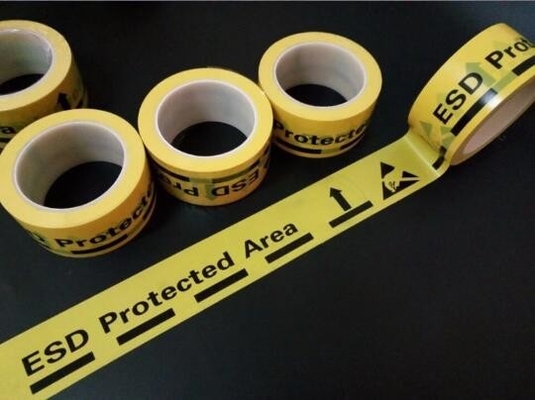 Adhesive Safety Warning Tape PVC ESD Floor Underground Marking Tape Waterproof