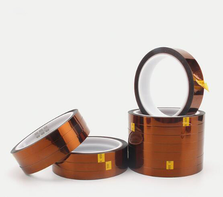 0.025mm Esd Anti Static Kapton Tape Polyimide High Temperature 260C Adhesive