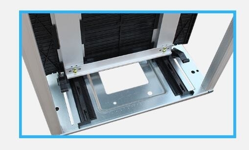 Aluminum Anti Static ESD PCB Magazine Rack For SMT / PCB  Storage