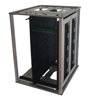 DLX Aluminum Anti Static Accessories , Black ESD PCB Magazine Rack