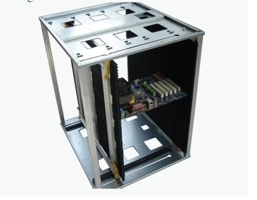ANSI Standard ESD Pcb Storage Racks Aluminum Plastic Material