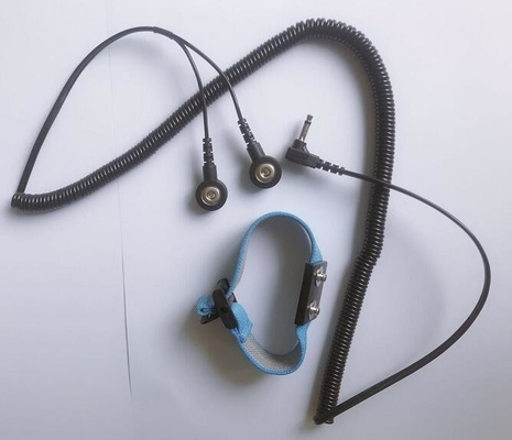 Double Station Anti Static Wrist Wrap 1.8m length For Cleanroom