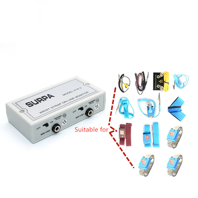 1.8W SURPA 518-2 Anti Static Accessories ESD Wrist Strap Monitor AC 6.0.3AV