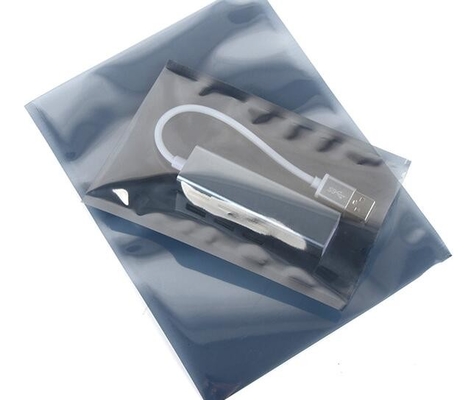 APET / CPP Clear Anti Static Accessories , Esd Shielding Bags Electronics 0.075mm