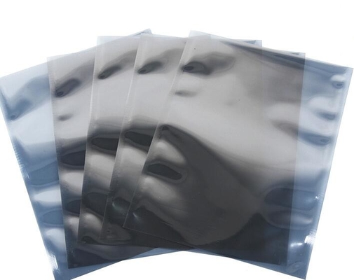 APET / CPP Clear Anti Static Accessories , Esd Shielding Bags Electronics 0.075mm