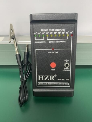 9V Portable Esd Surface Resistance Meter Battery Operated