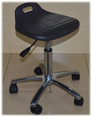 ESD PU Foam Ergonomic Industrial Chairs 350x320mm Wear Resistant
