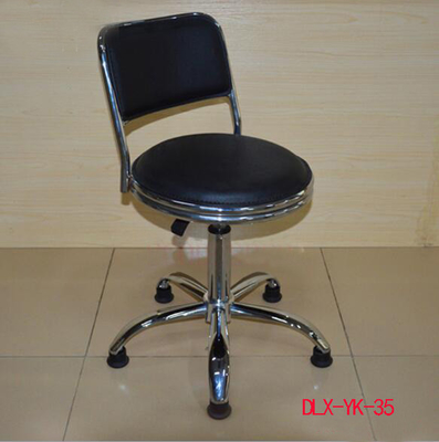 Height Adjustable ESD Stool Chair Polyurethane Foam For Dust Free Room