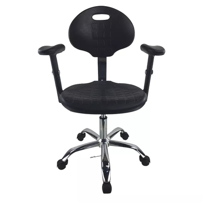 Antistatic PU Foam ESD Office Chair 430*400mm Seat For Cleanroom
