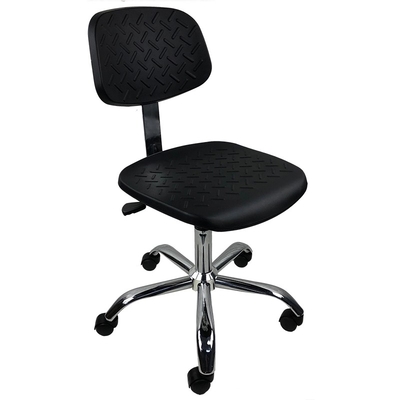 PU Foam ESD Stool Chair , Antistatic ESD Office Chair 440x440mm
