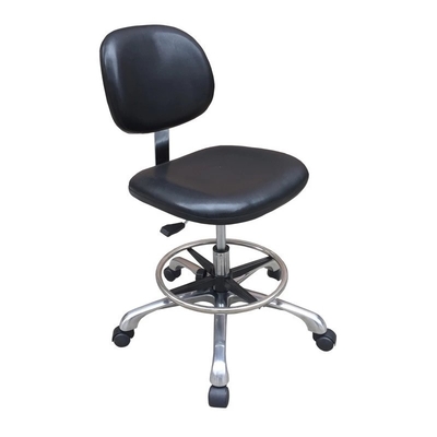 PA Nylon Casters PU ESD Stool Chair , Anti Static Chair 480x400mm