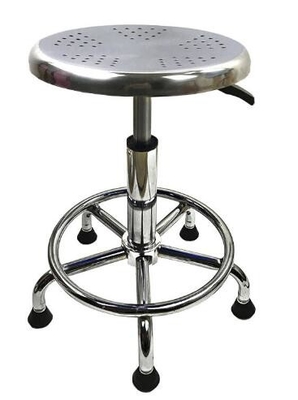 ergonomic 320mm Esd Work Stools Adjustable Synthetic Leather material