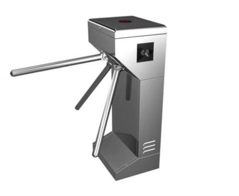 Museum Double Tripod Turnstile Gate Waist Height Turnstile With Dc Motor