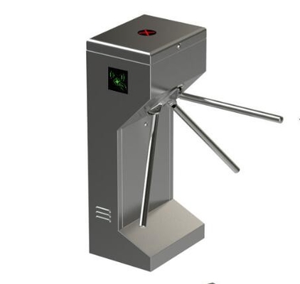 304 Stainless Steel Tripod Turnstile Gate Crowd Access Control For Public Spaces