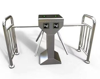 Tripod Automatic Systems Turnstiles Sunscreen Polishing Esd Turnstile System