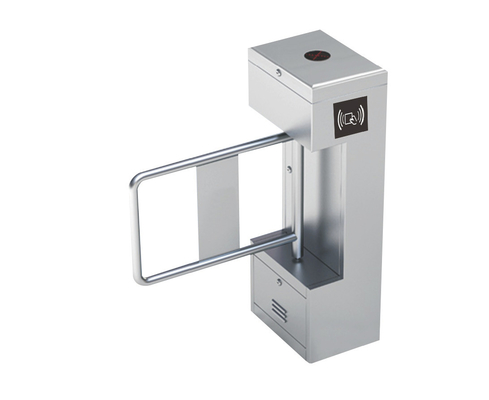 Vertical Type Swing Barrier Gate 304 Stainless Steel Access Control Board System