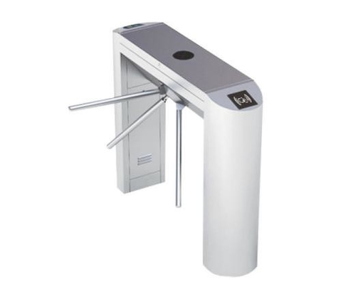 Vertical Tripod Turnstile Security Systems 304 Stainless Steel For Indoor / Outdoor