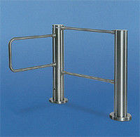 User Friendly Half Height Turnstiles Rustproof For Access Control System