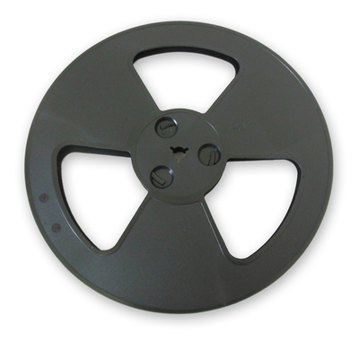 PS Plastic Cable Reel , 13 Inch Black Empty Spool Reel For Ribbon