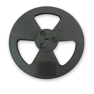 PS Plastic Cable Reel , 13 Inch Black Empty Spool Reel For Ribbon