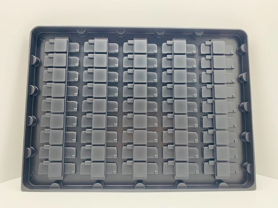 PS Anti Static Semiconductor Electronic ESD Blister Tray Large For PCB ...