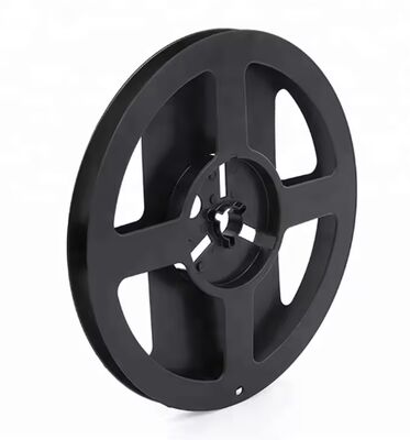 Black 7-inch SMD LED Flexible Light Strip Packaging Reel, Compatible with 8mm Carrier Tapes