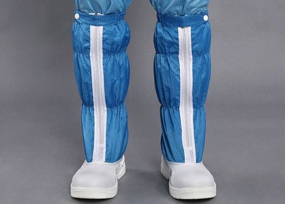 DLX PU Cleanroom Accessories , 10E7-10E9 Anti Static Safety Shoes