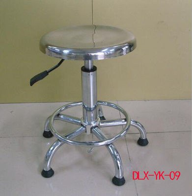 Laboratory Durable Anti Static ESD Stool Chair Stainless Steel SGS Certification