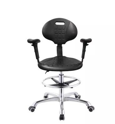 Antistatic PU Foam ESD Office Chair 430*400mm Seat For Cleanroom